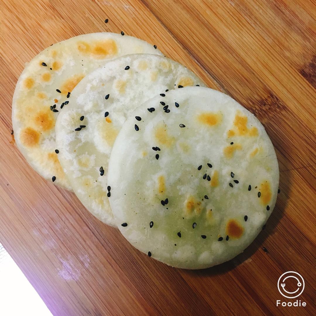 平底锅式板栗饼