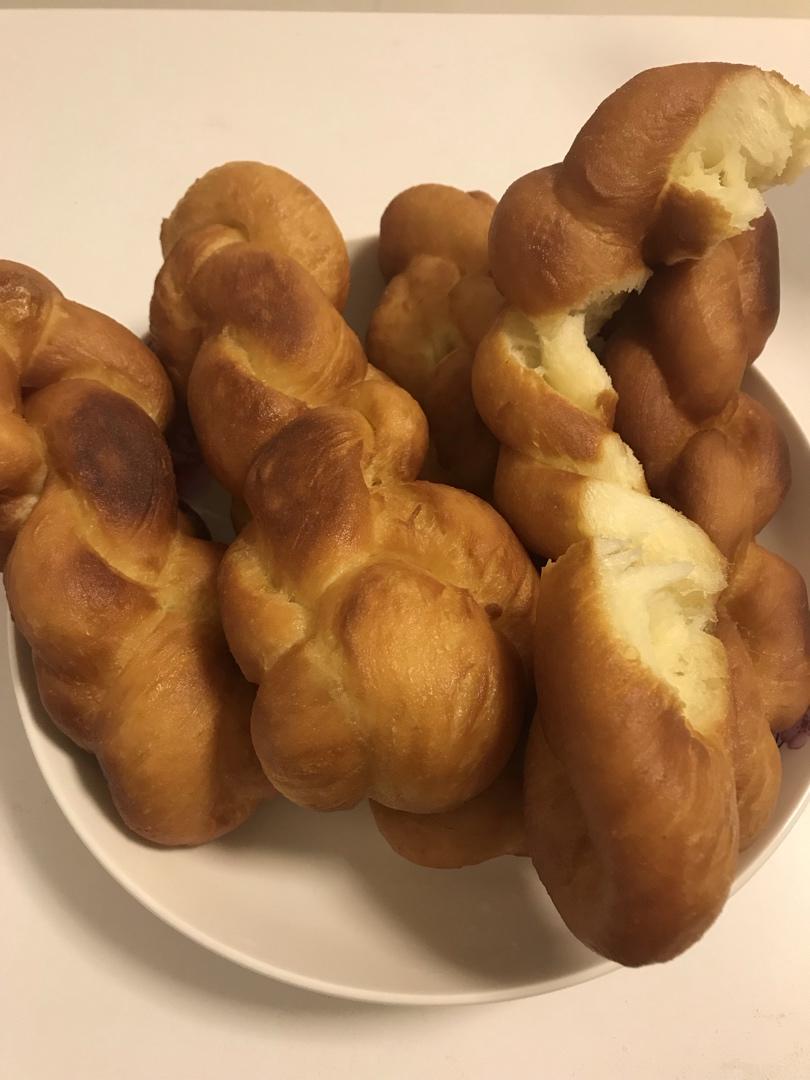 超级松软的奶香麻花