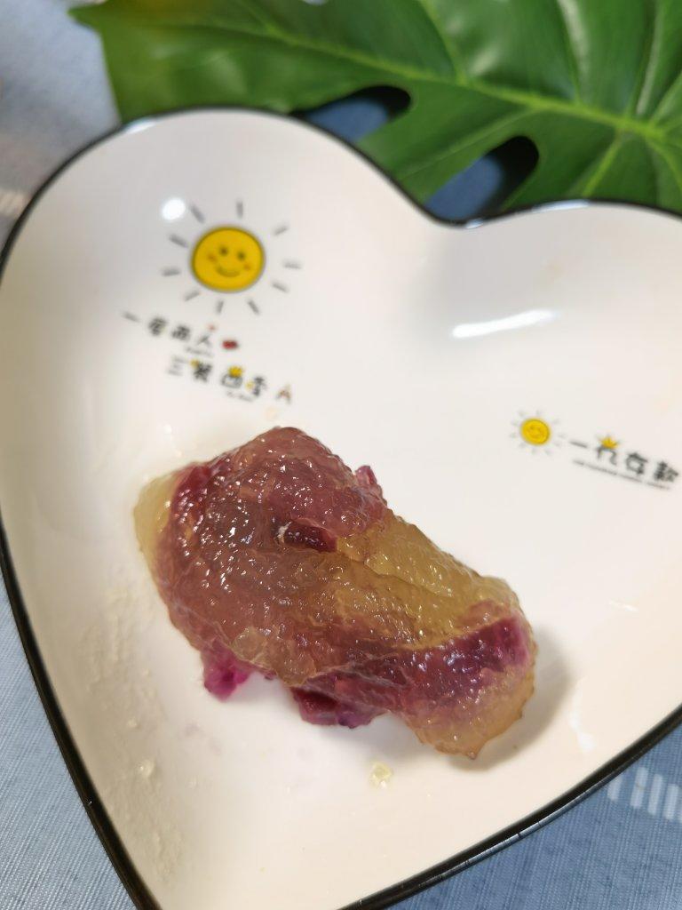 紫薯/红薯@西米粽（水晶粽）