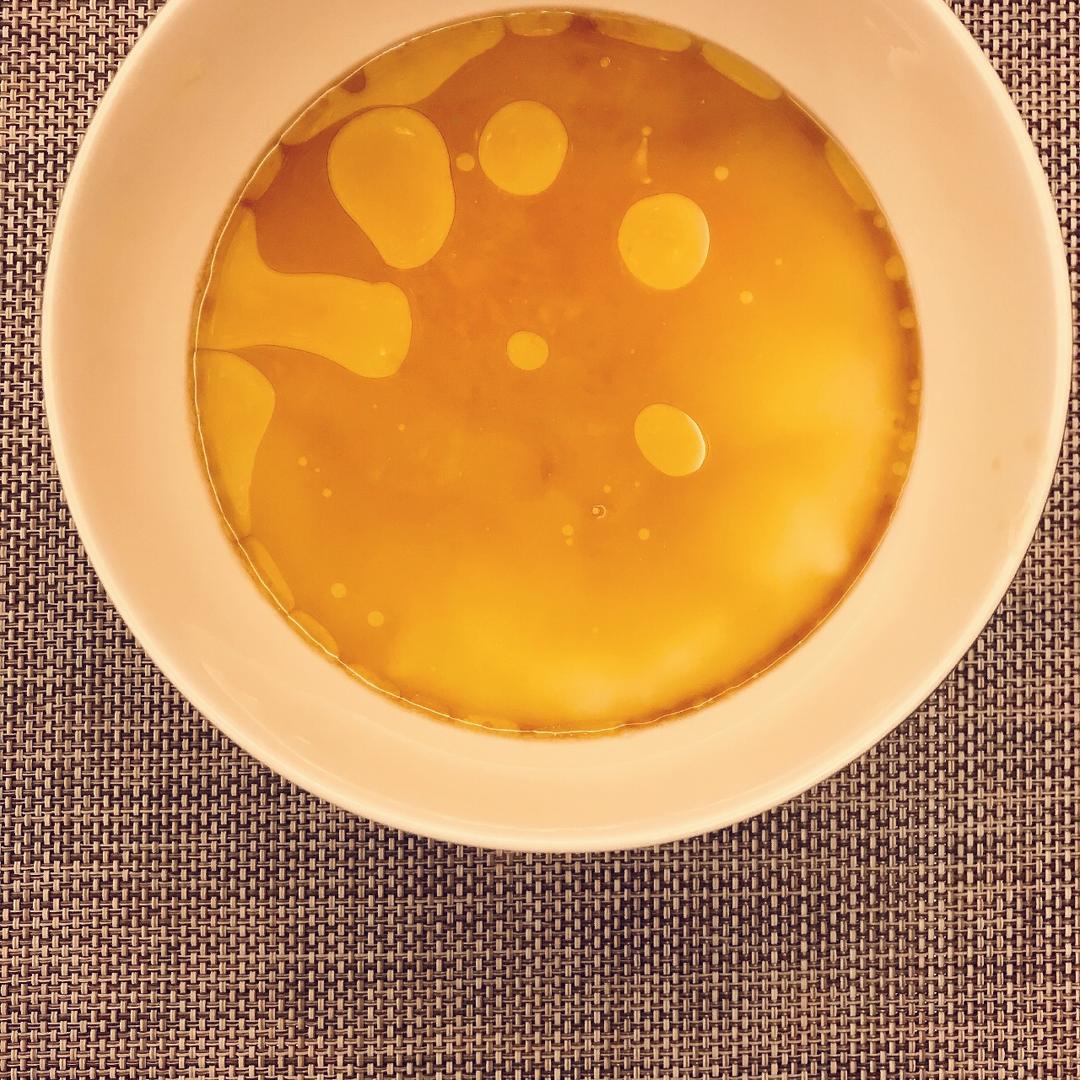 平滑如镜的蛋羹