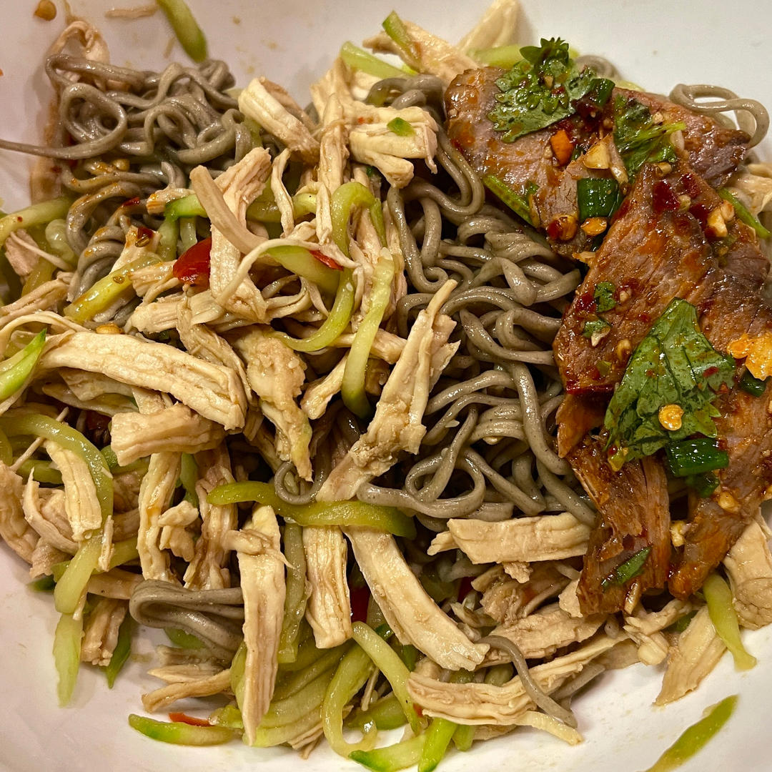 鸡胸肉这样做巨好吃❗️凉拌鸡丝😋低脂高蛋白