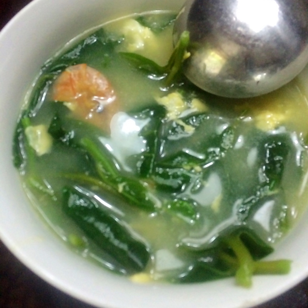 木耳菜鸡蛋汤