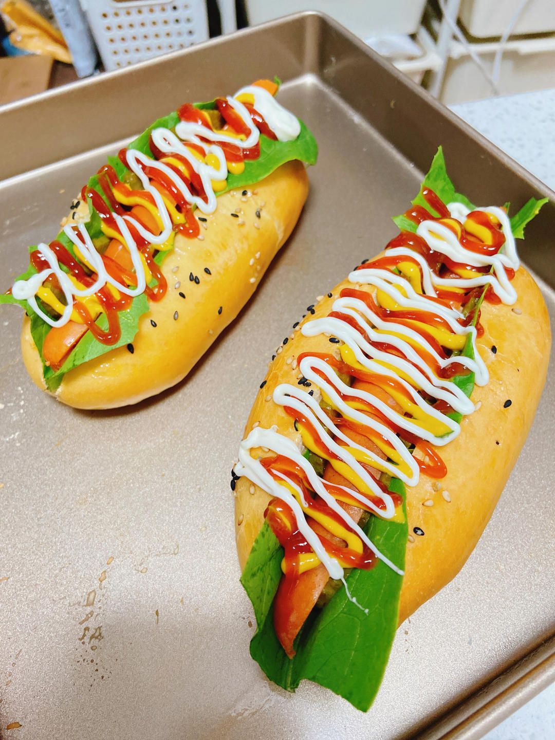 🌭️超级柔软热狗面包｜孩子们的最爱｜赛百味同款