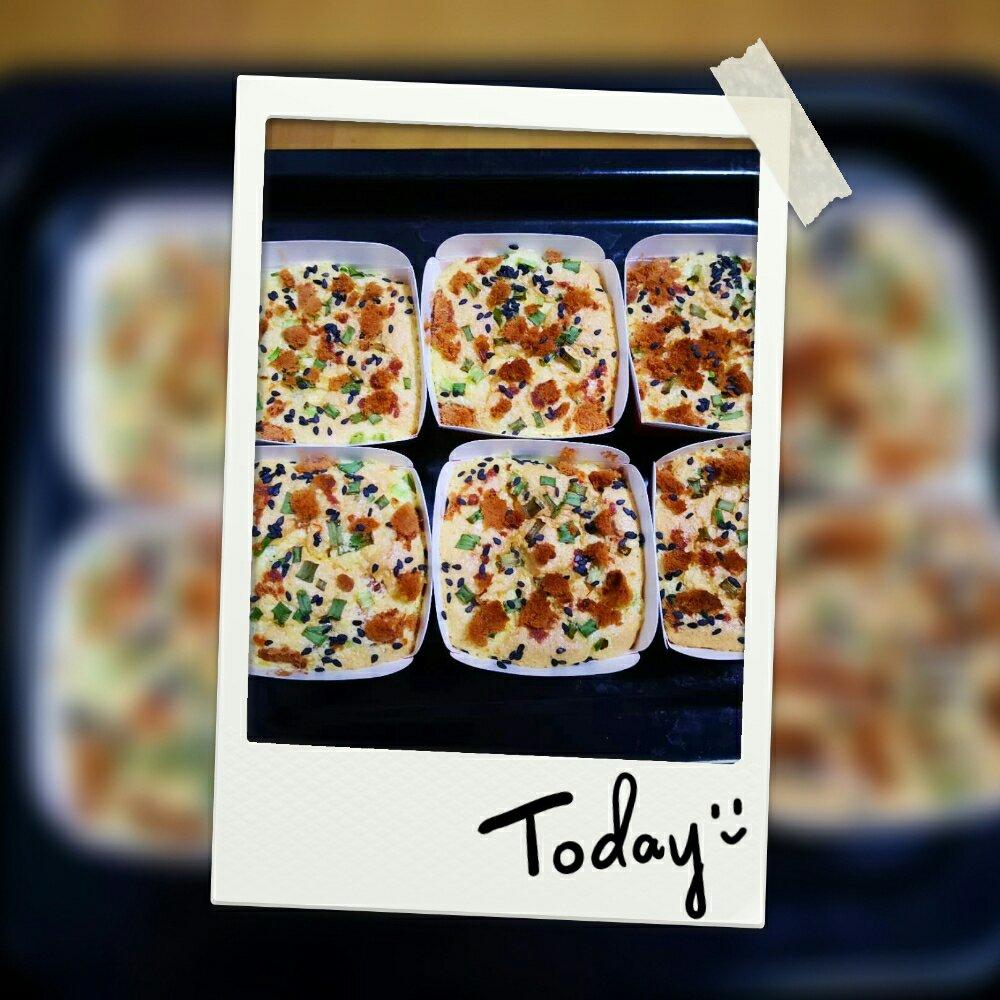 香葱肉松杯子蛋糕