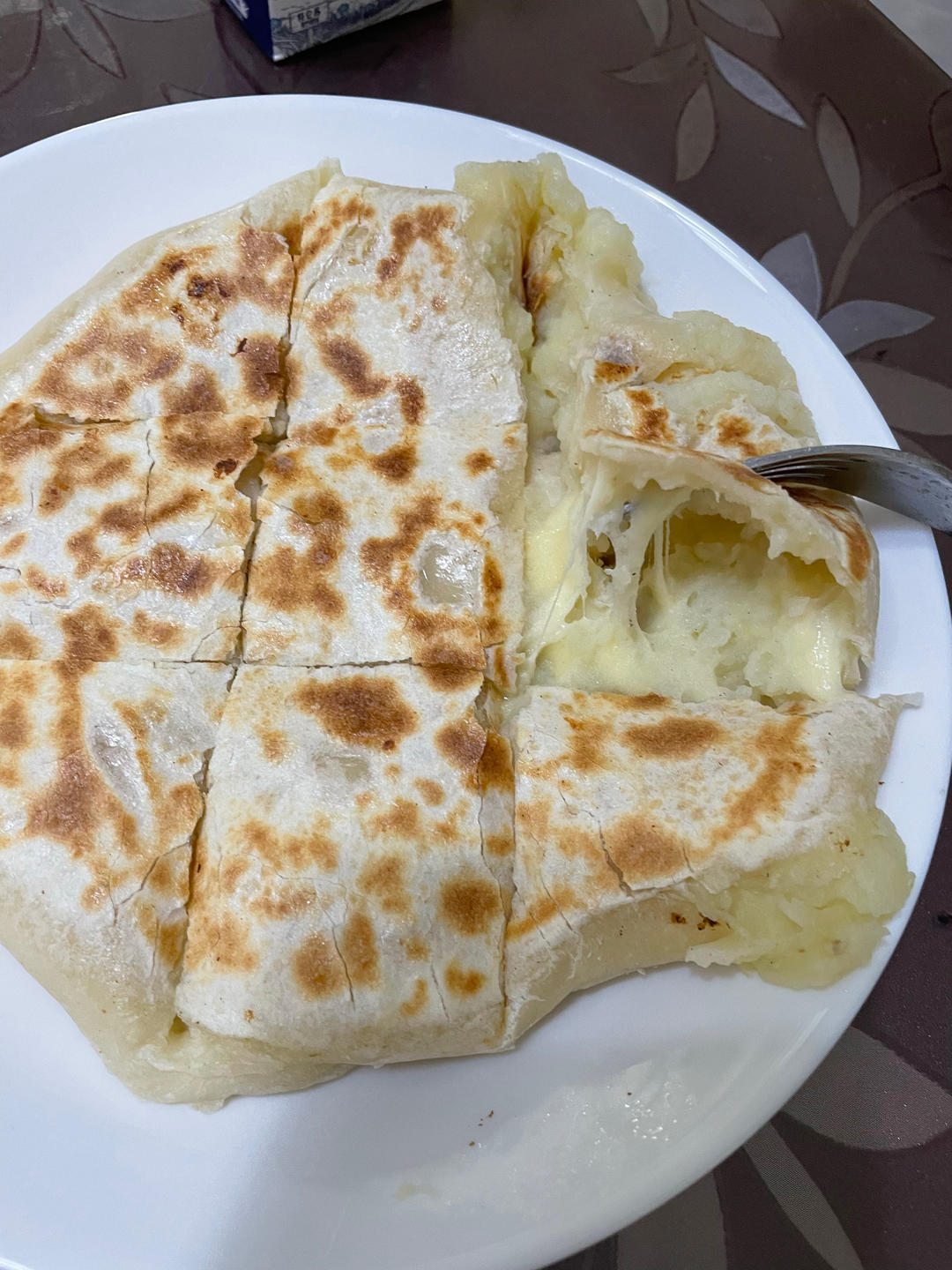 🥔芝士土豆饼，零难度❗️巨简单❗️软糯咸香会拉丝，用平底锅就能做‼️