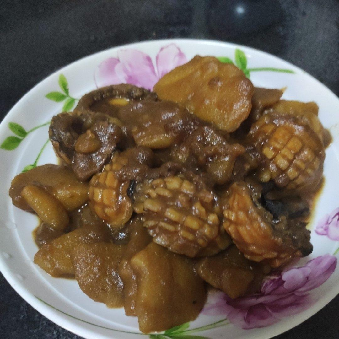 小鲍鱼炖土豆