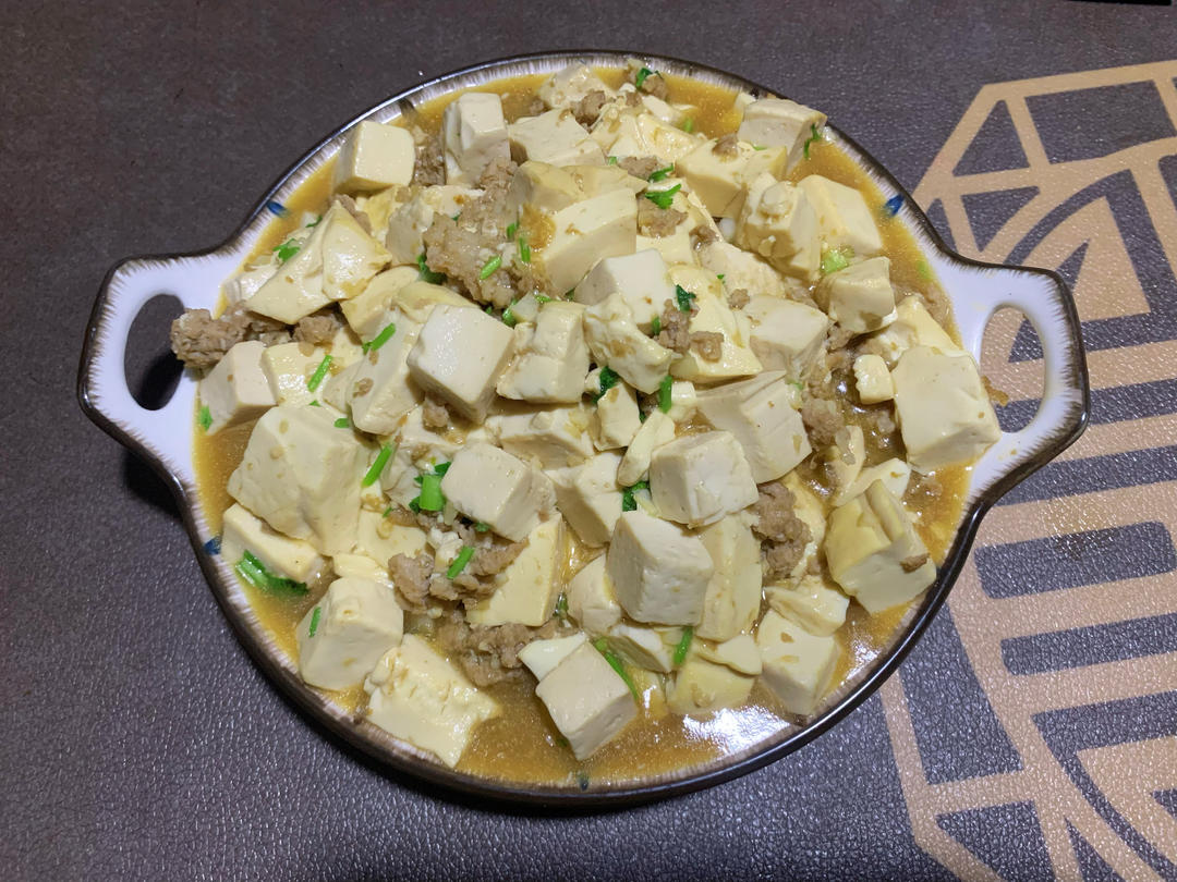 巨下饭！拌饭超好吃的肉末豆腐！做法简单零失败~