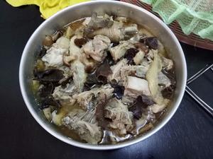 姜泥蒸鲜菇黑木耳鸡的做法 步骤4