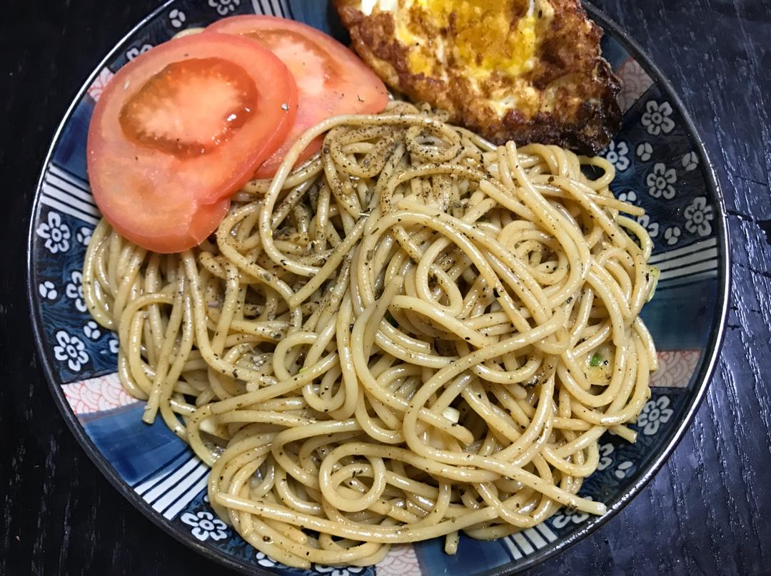 简单快手的黑椒意面