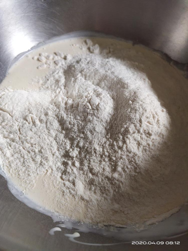 纯奶手撕吐司的做法 步骤1