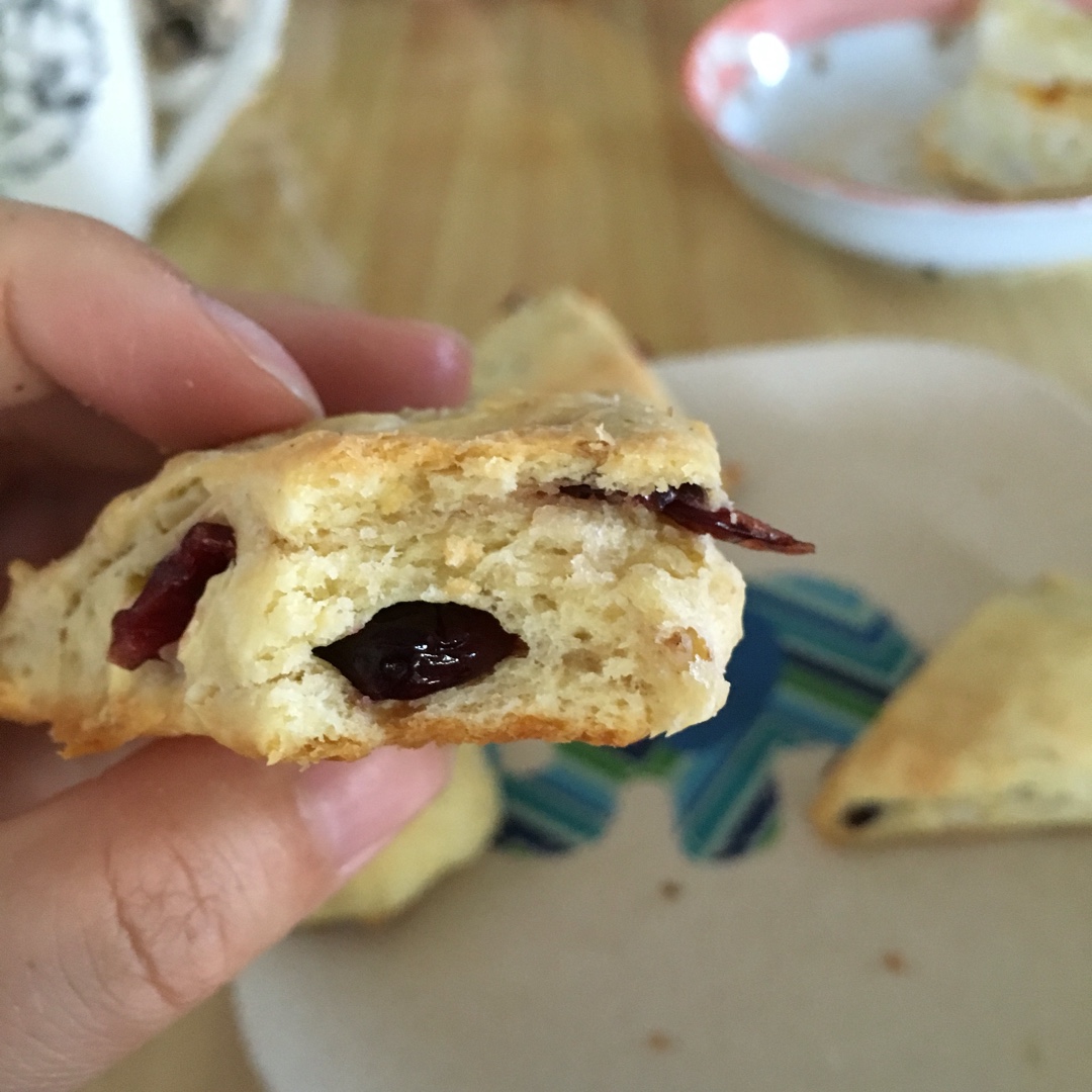 葡萄干司康（酵母版）