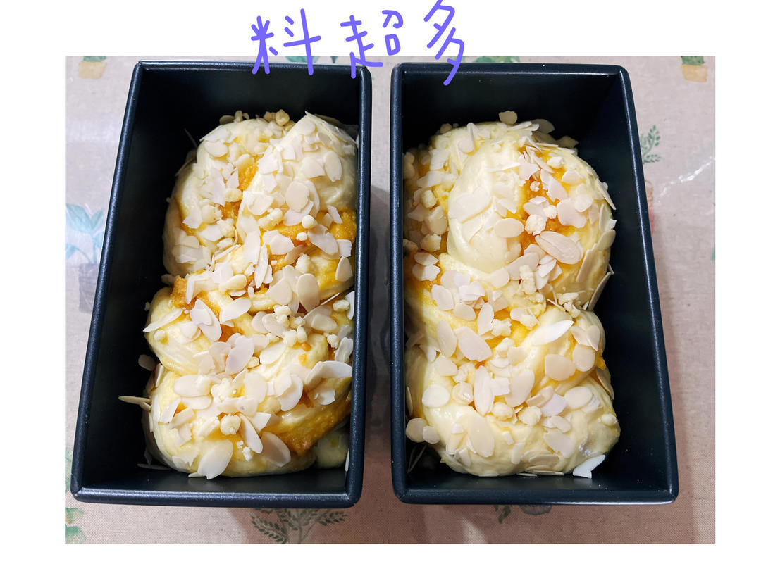 杏仁奶油吐司