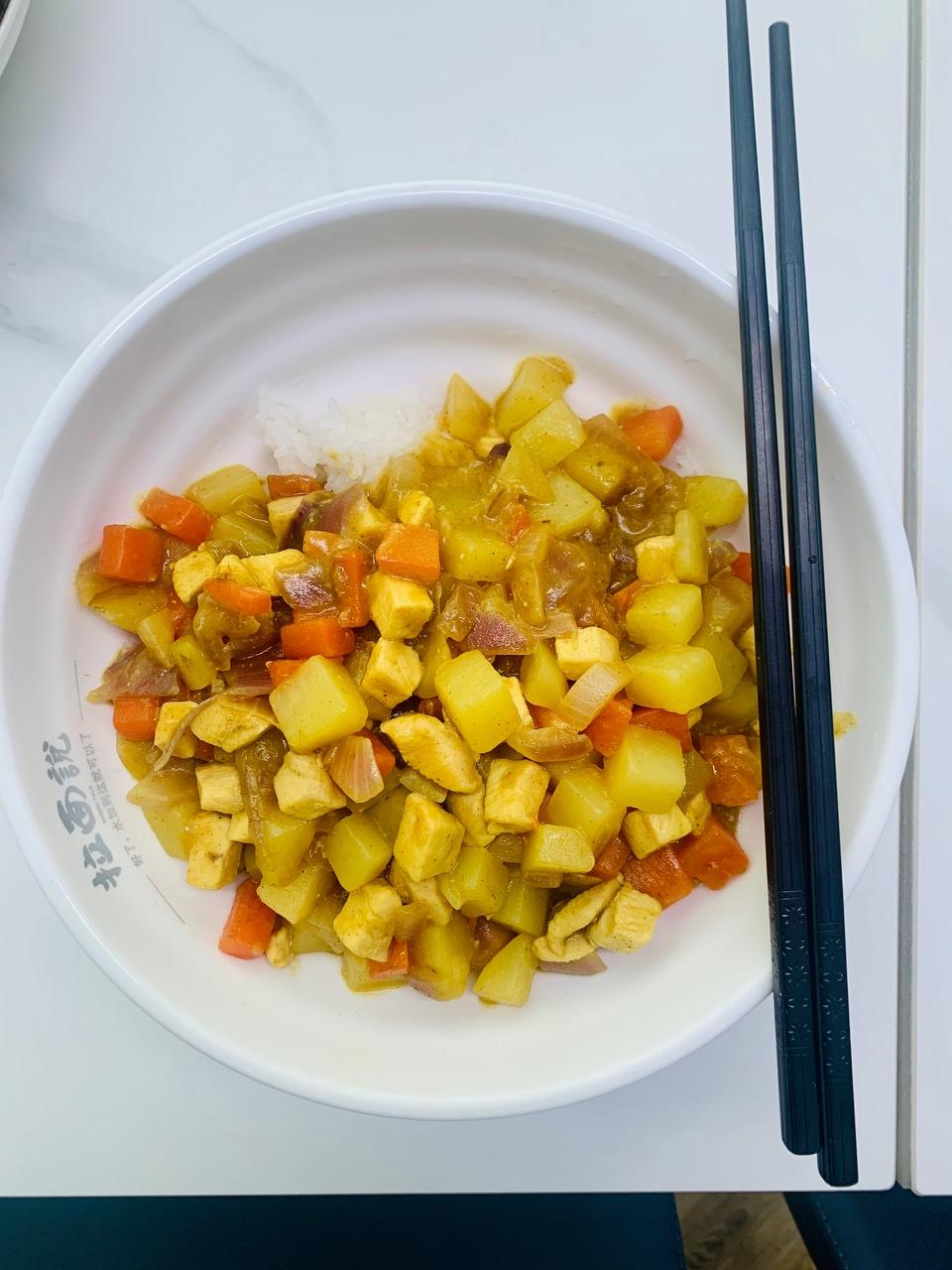 咖喱土豆鸡块的做法