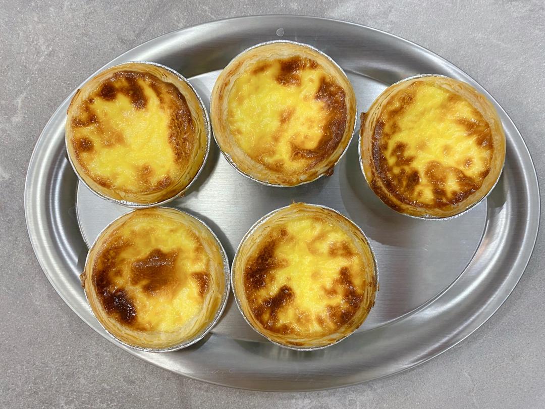 空气炸锅版全蛋葡式蛋挞『秒杀KFC』悠伴空气炸锅