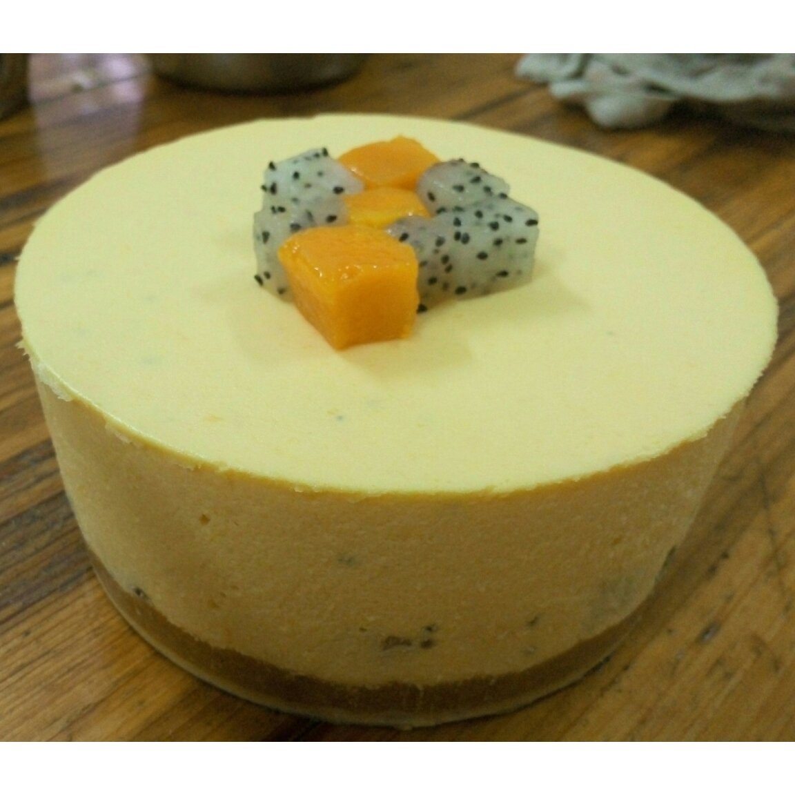 【视频】芒果慕斯（6寸） | 含镜面果胶配方