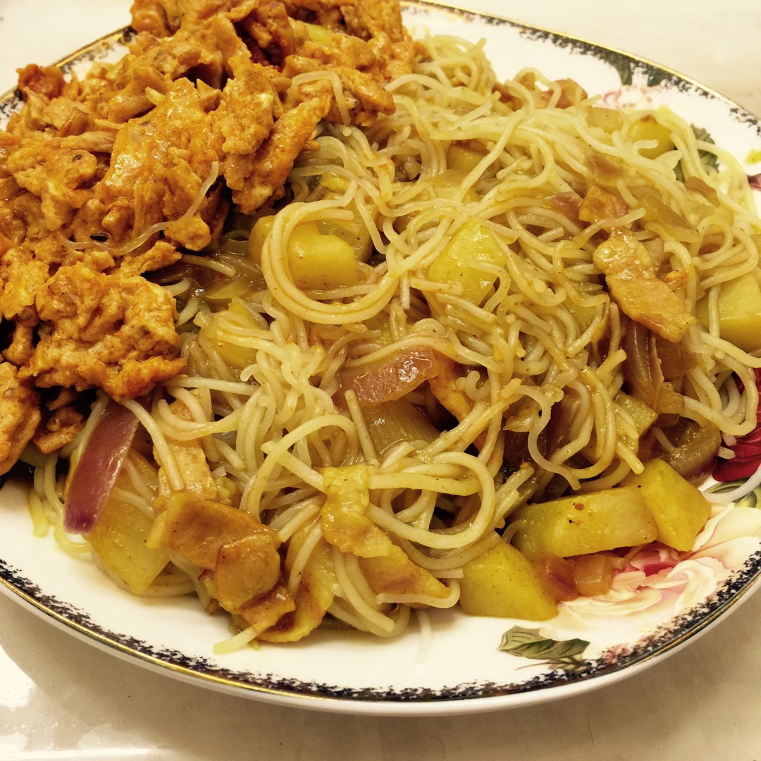 咖喱炒米粉