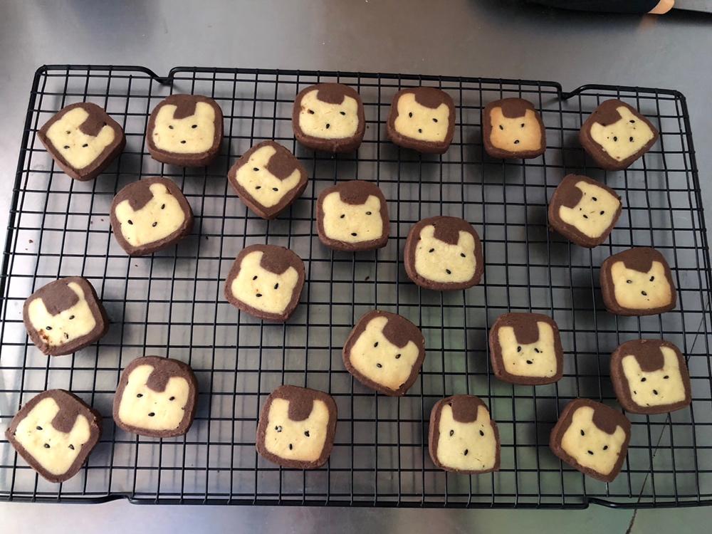 巧克力萌兔饼干