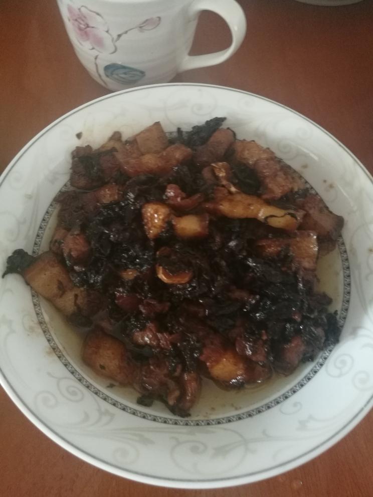 梅干菜五花肉快手高压锅