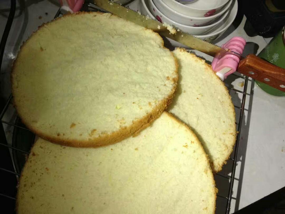 《Tinrry+》戚风蛋糕（6寸配方）（基础、超详细教程）