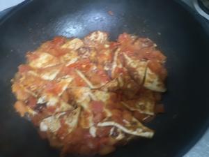 番茄焖煎豆腐的做法 步骤5