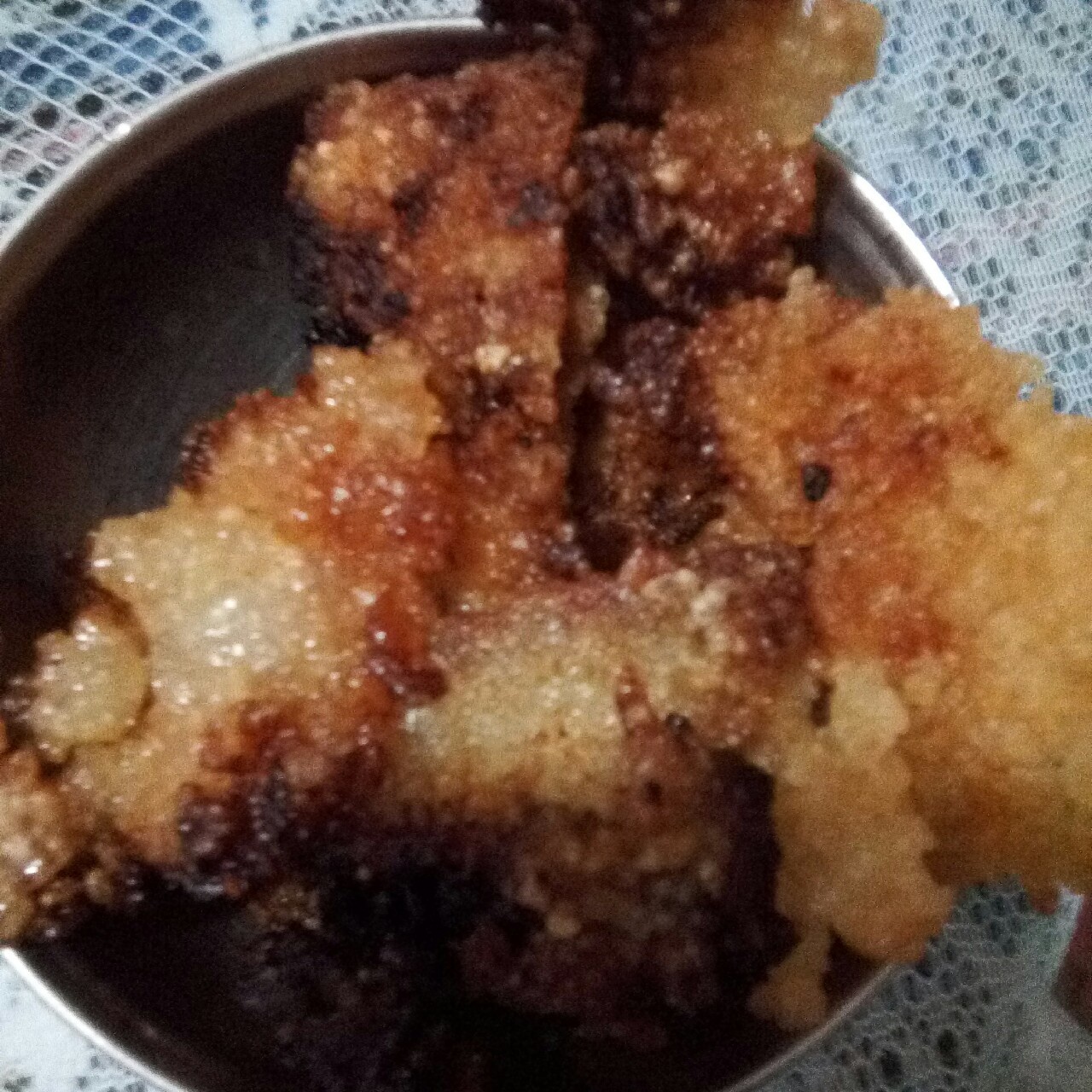自制米饭锅巴