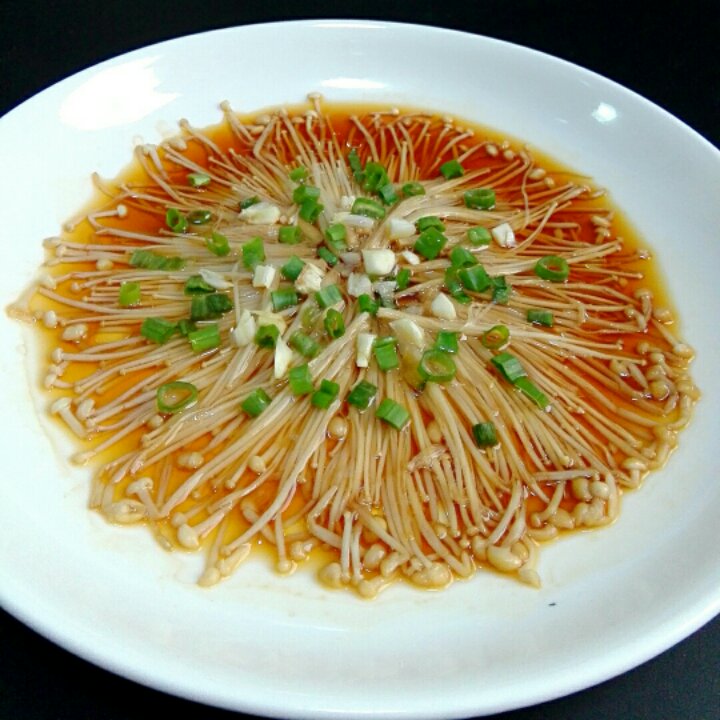 油泼金针菇