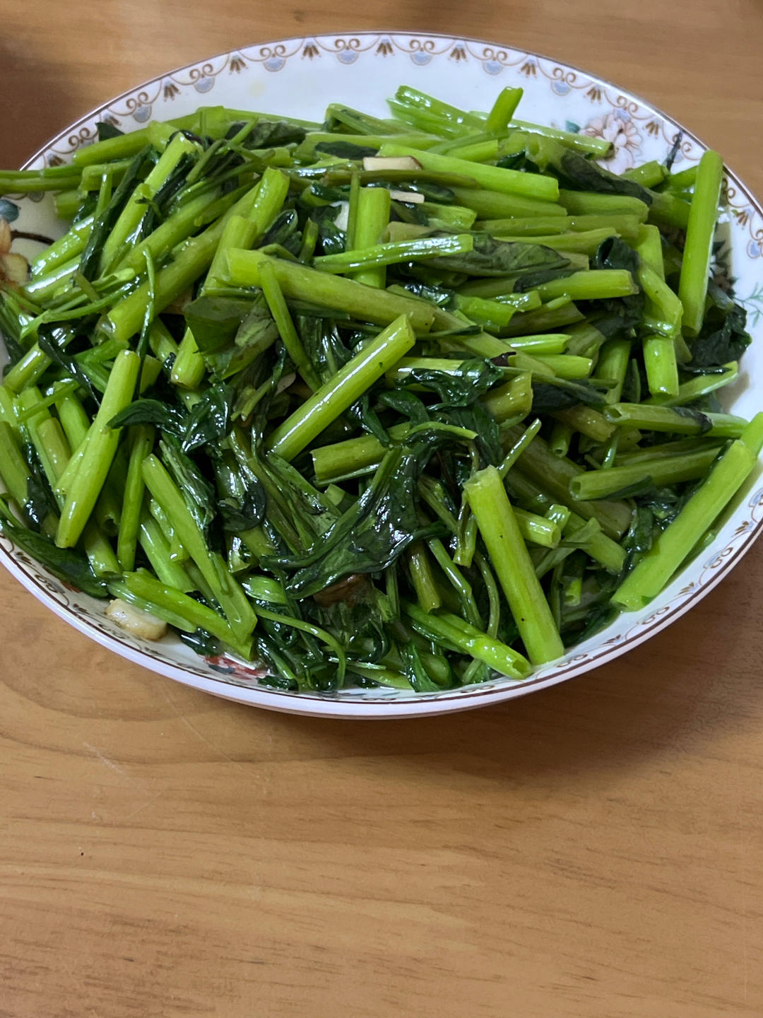 蒜炒空心菜
