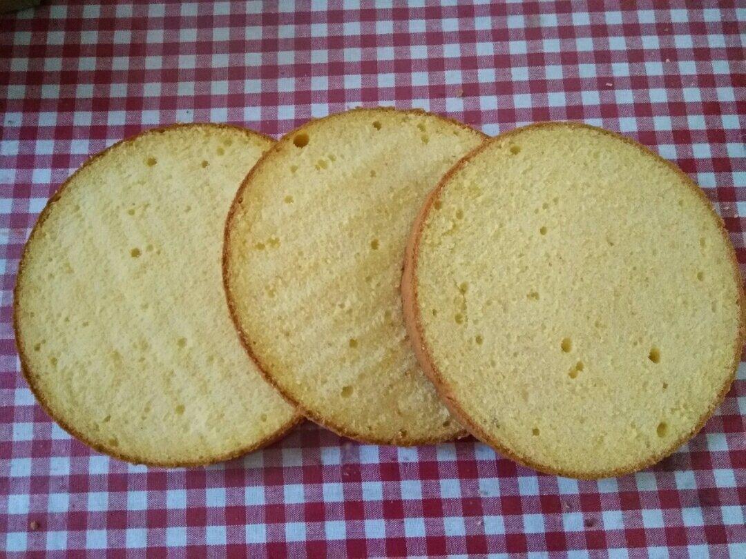 超详细8寸戚风蛋糕