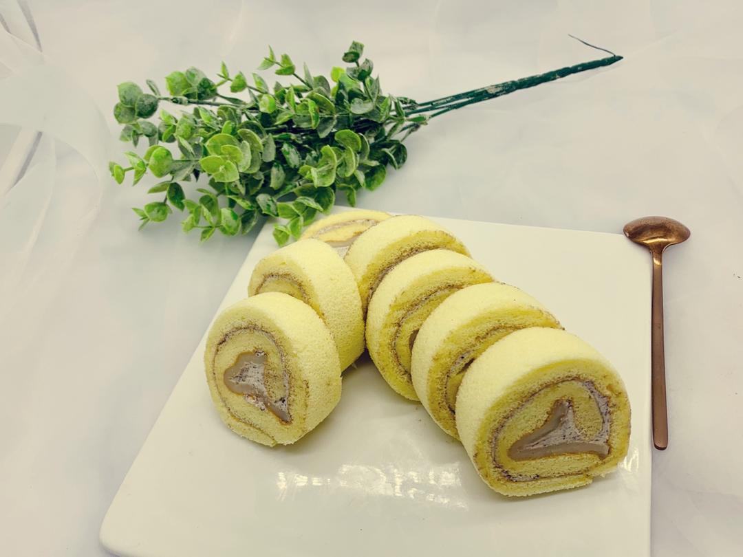 芝士巧克力麻薯卷