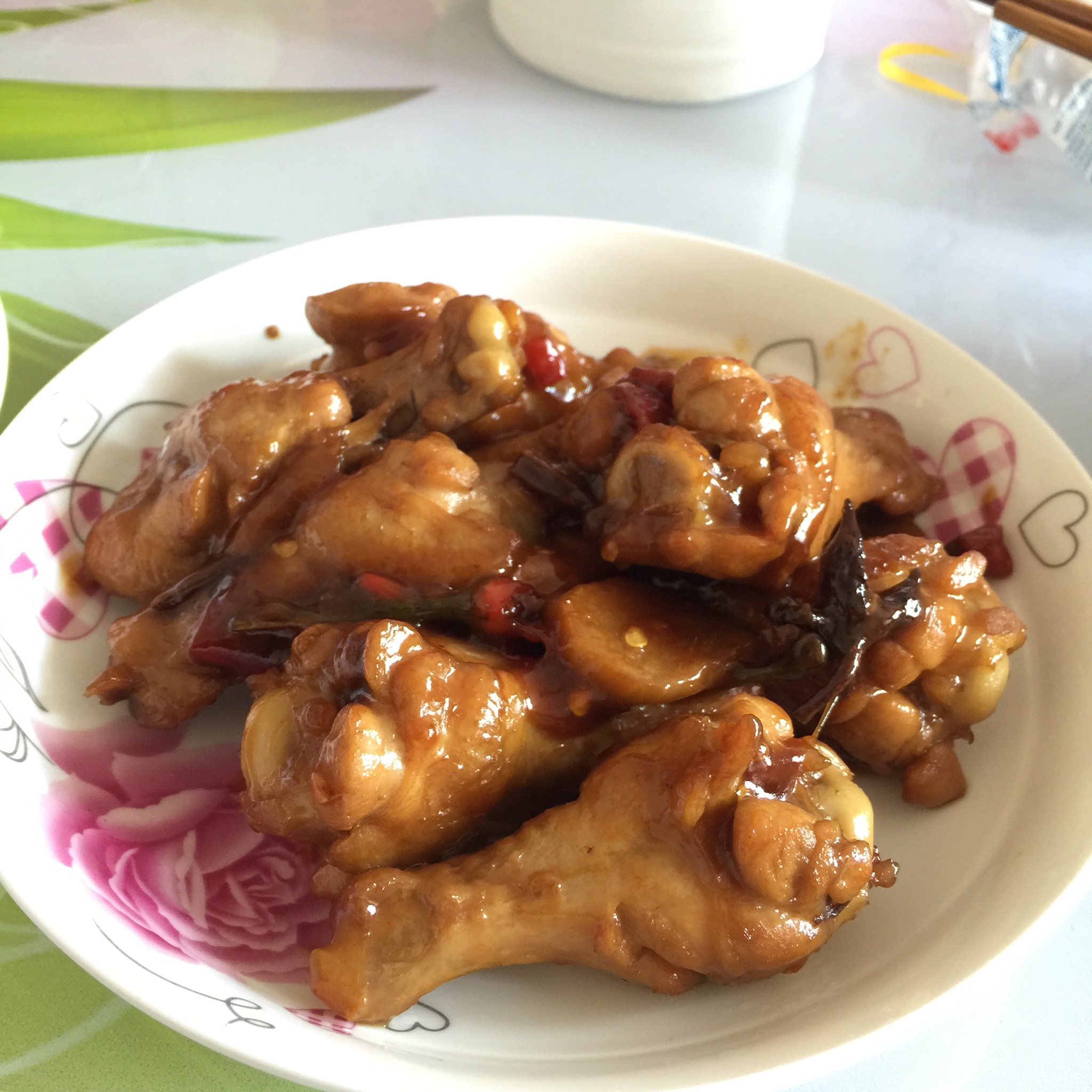茶酱_做的红烧鸡腿