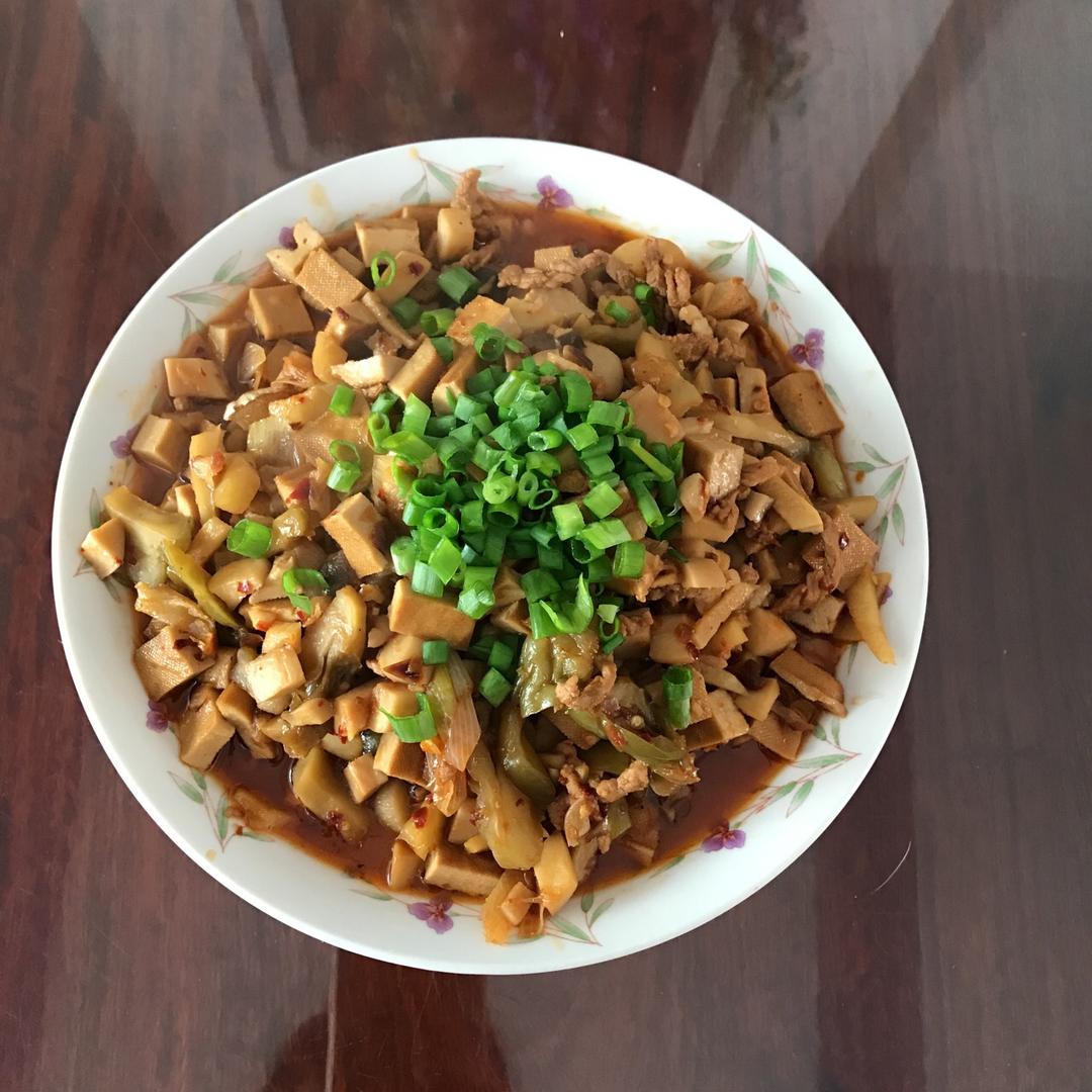 下饭神器---老干妈炒香干