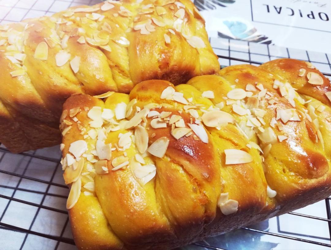 双倍美味南瓜吐司（双重南瓜，美味加倍）