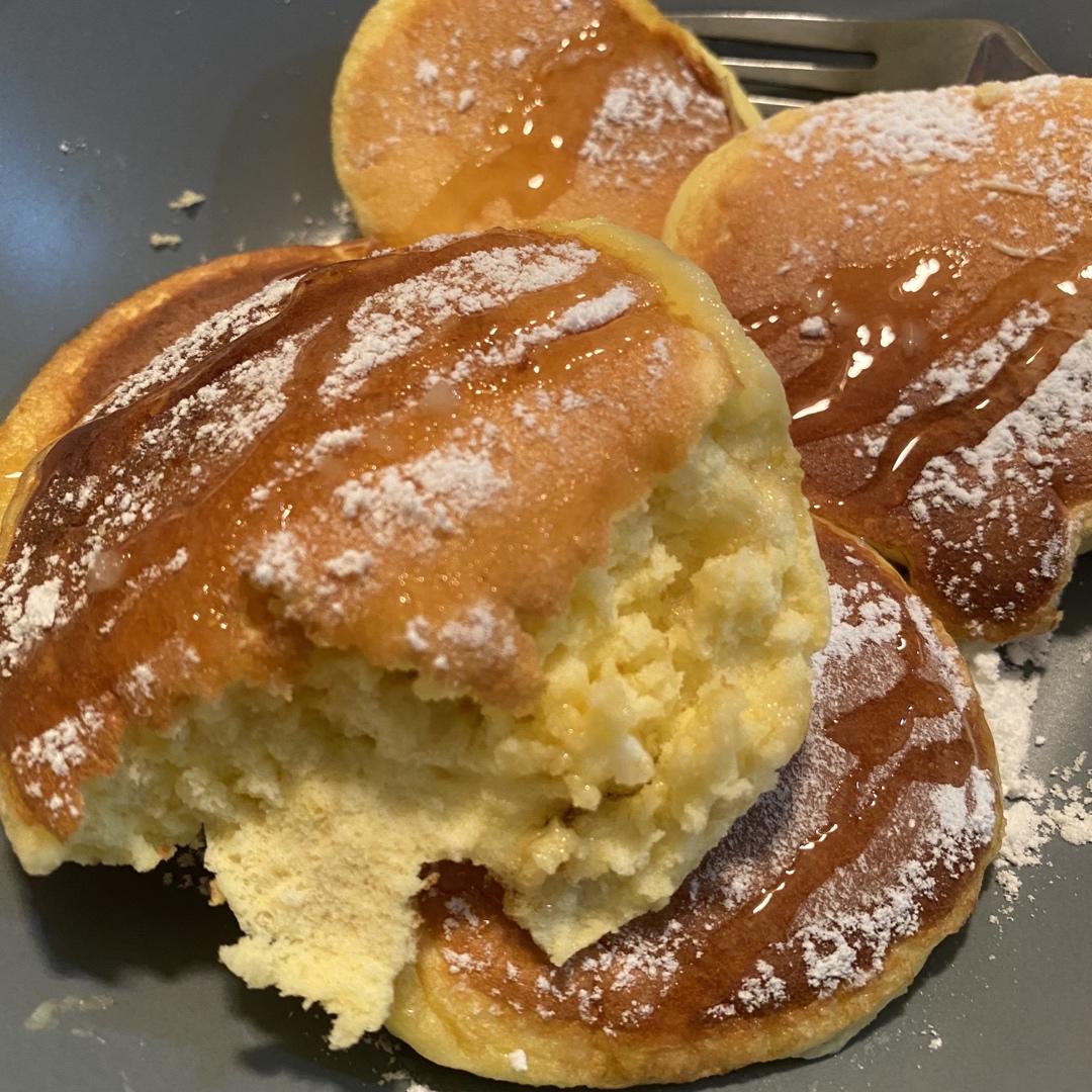 原味无油日式舒芙蕾厚松饼