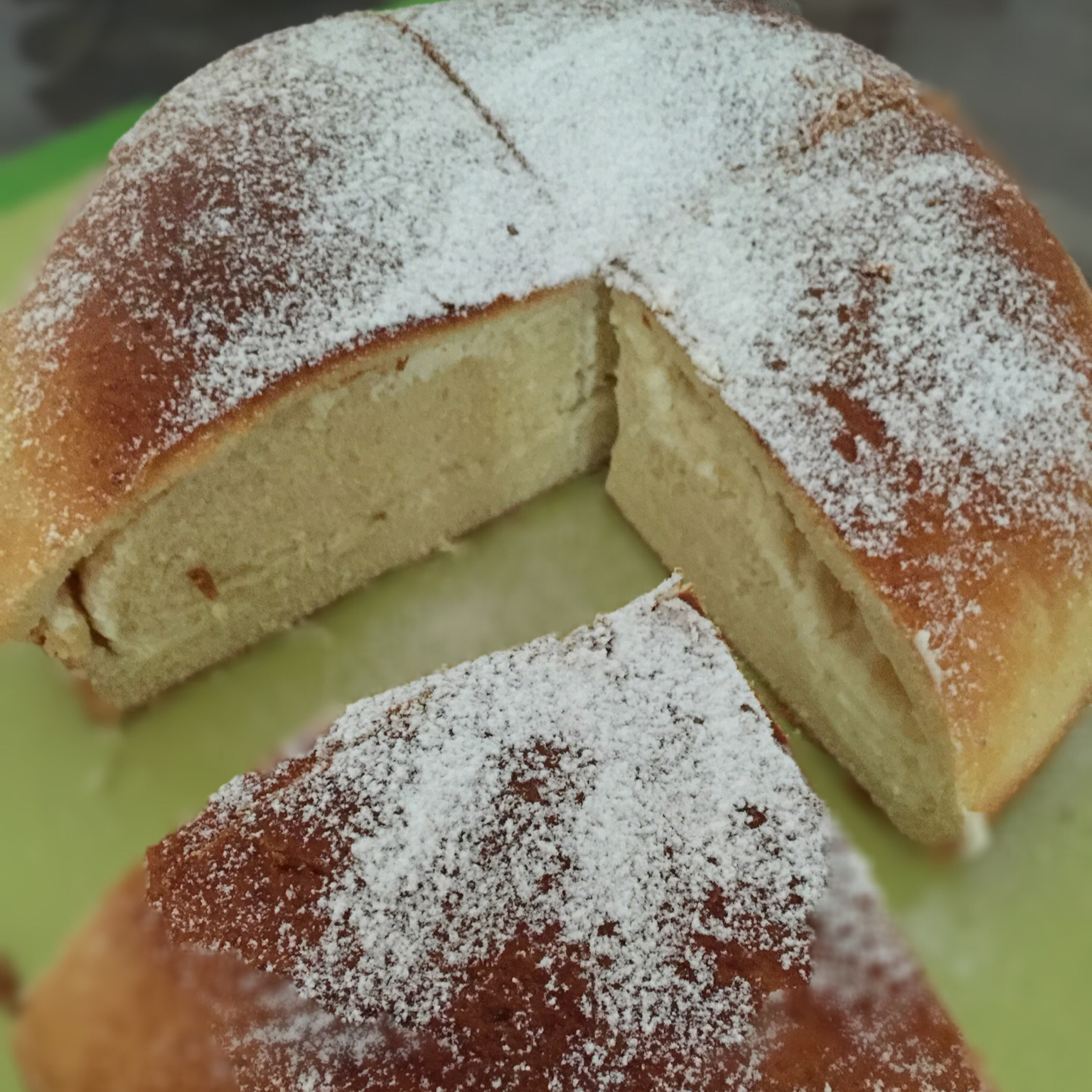 火遍朋友圈的～乳酪包