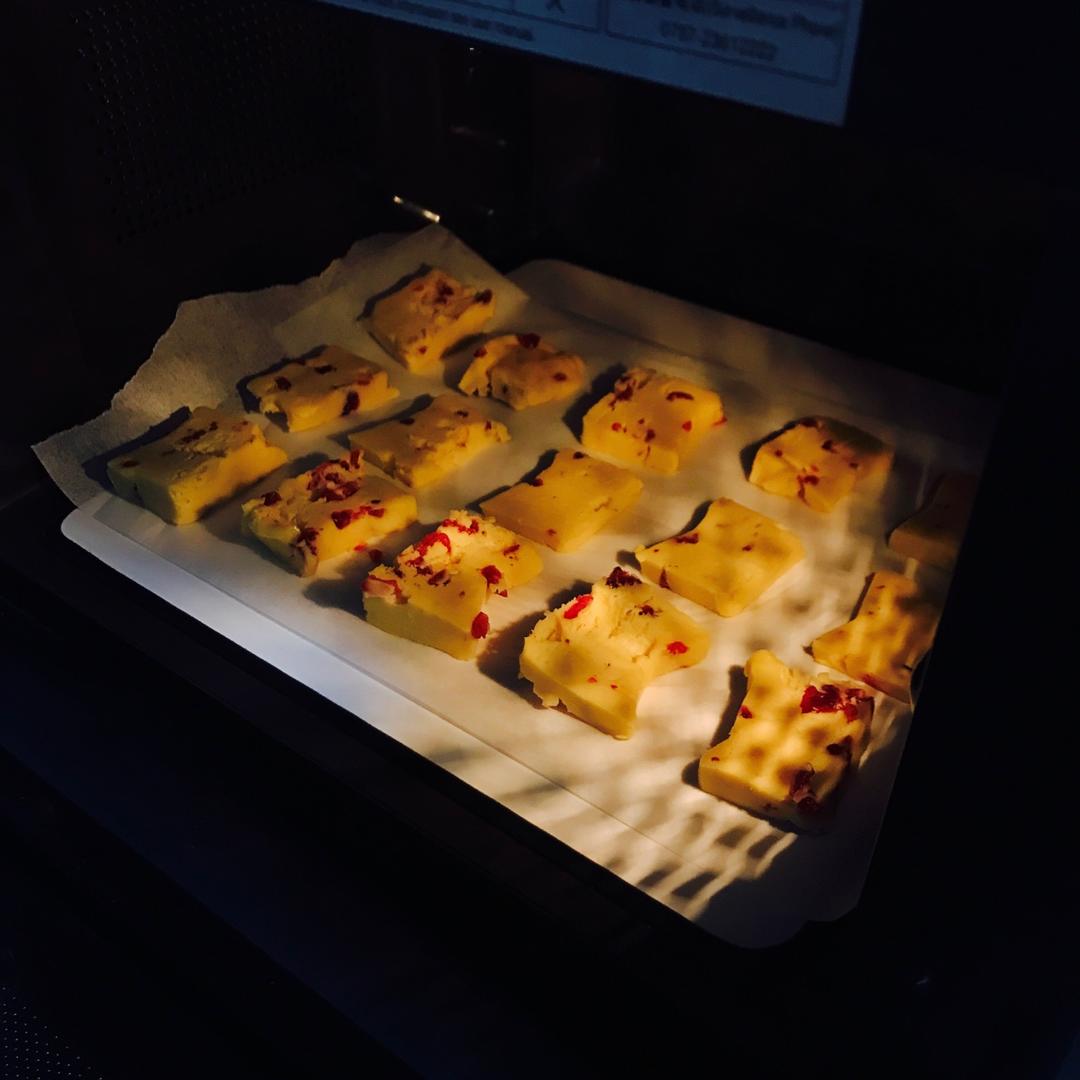 蔓越莓饼干——微波炉版