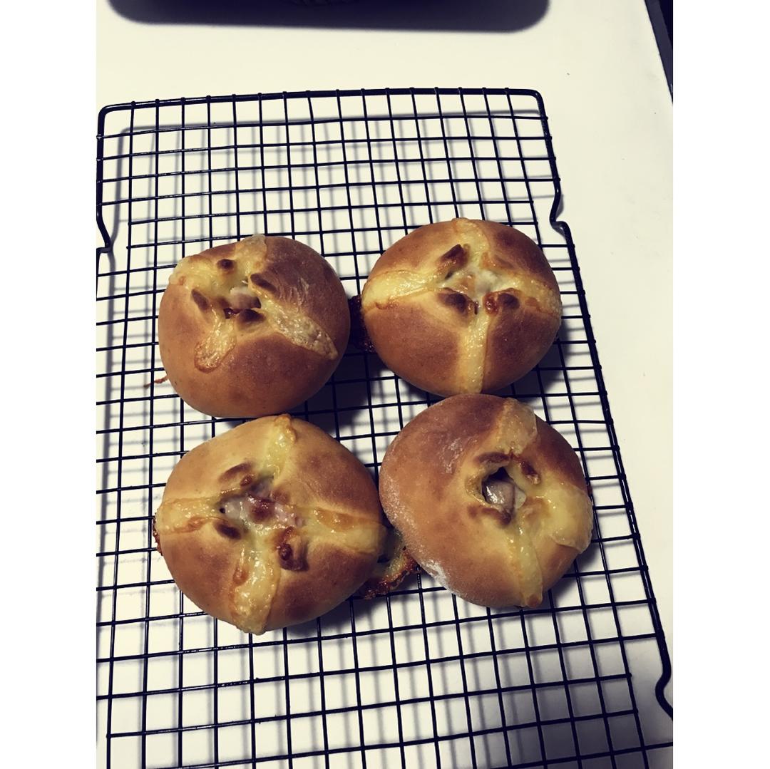 全麦芝士熔岩面包