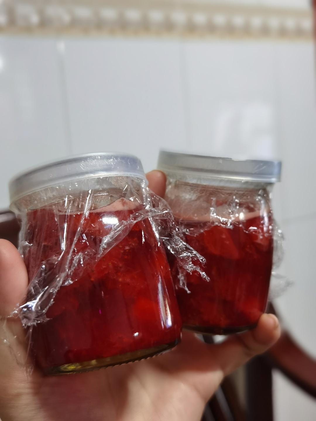 自制无添加草莓酱