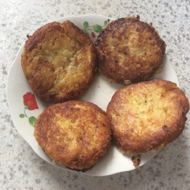 培根洋葱土豆饼