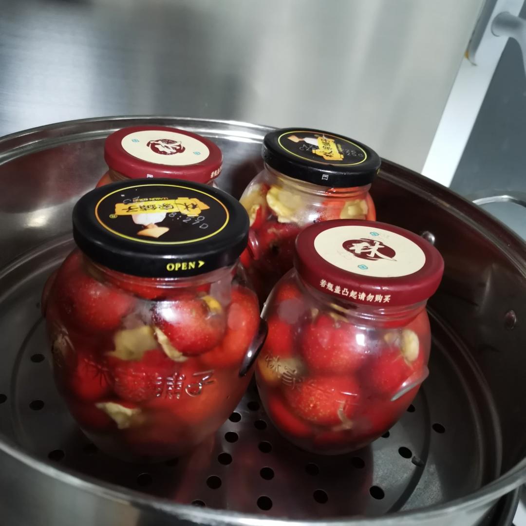 自制山楂罐头