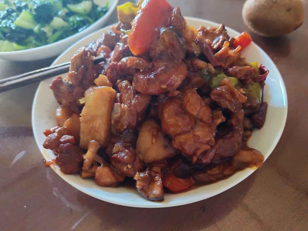 外卖第一名，简单在家做|黄焖鸡米饭