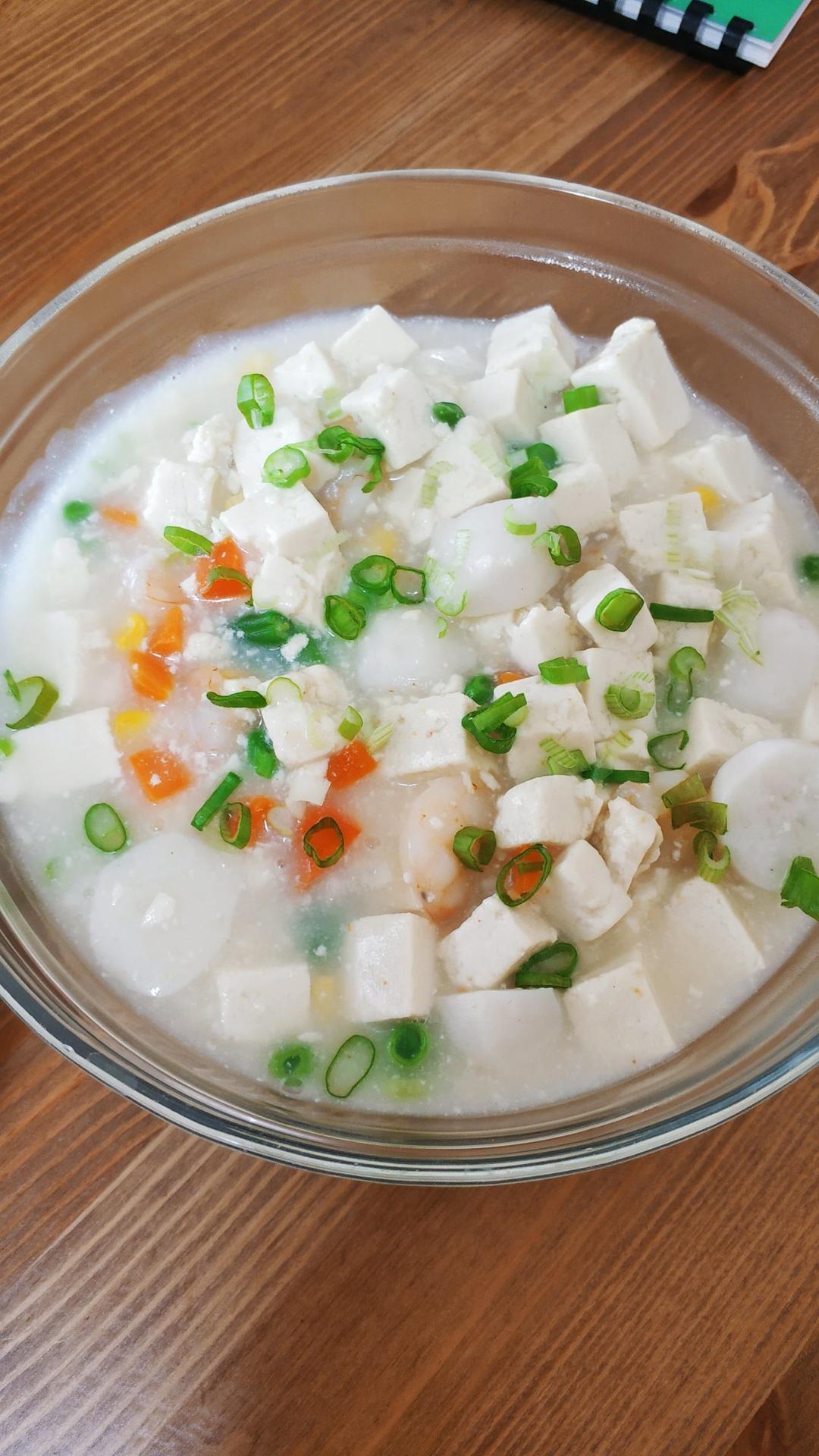 虾仁豆腐羹 | 鲜掉下巴