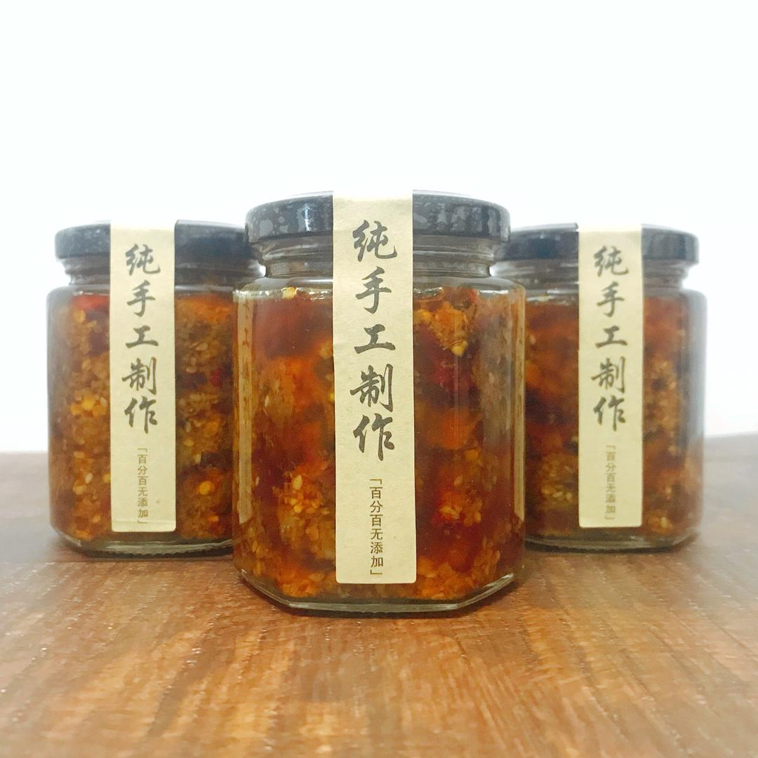 自制香辣牛肉酱，拌着它吃啥都有味儿