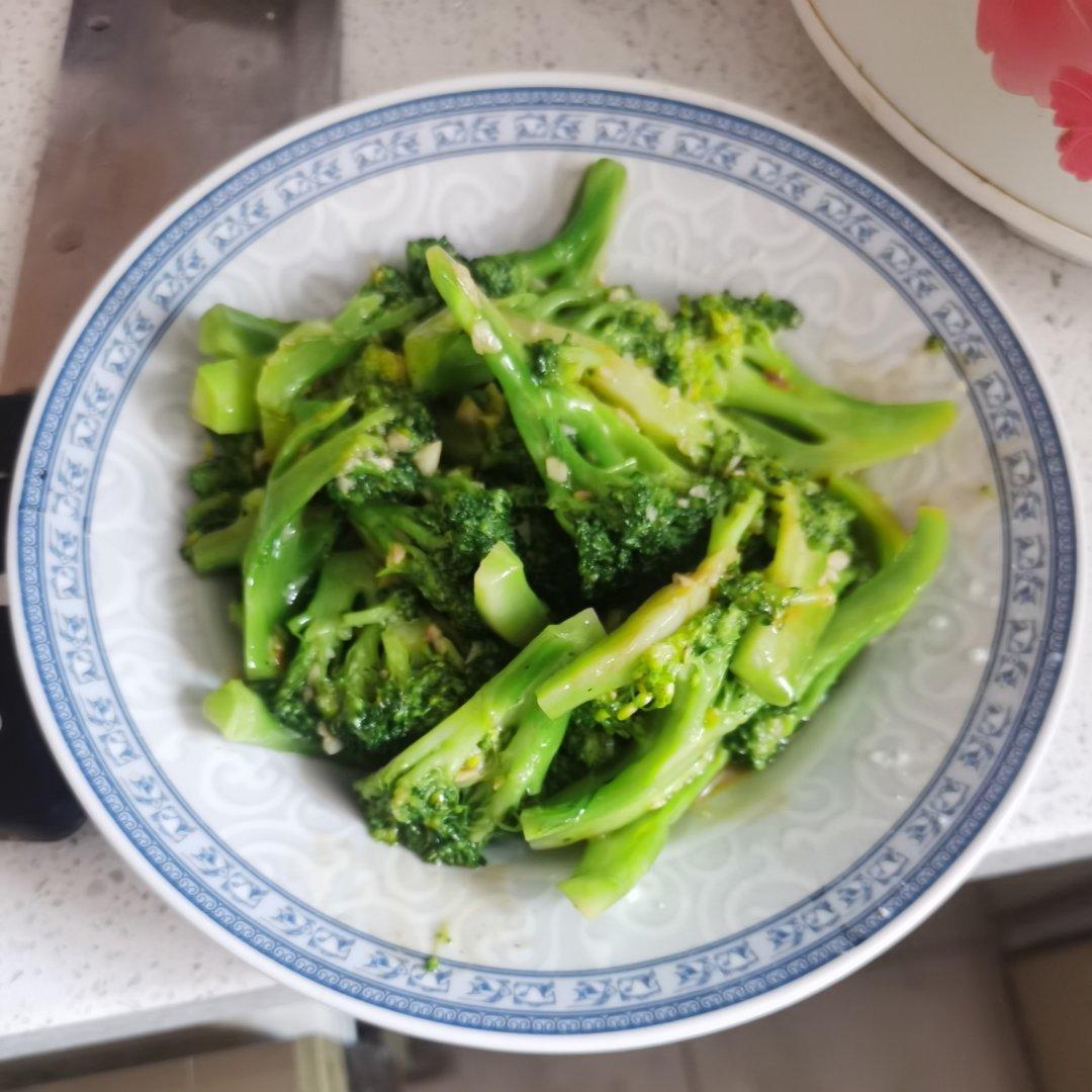 蚝油蒜蓉西兰花