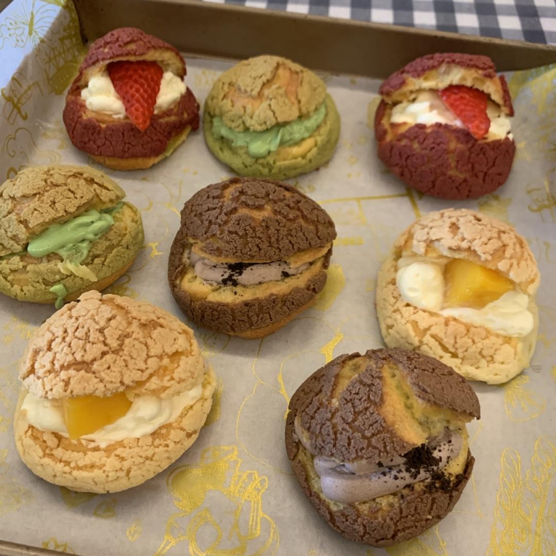 十分美味的酥皮泡芙
