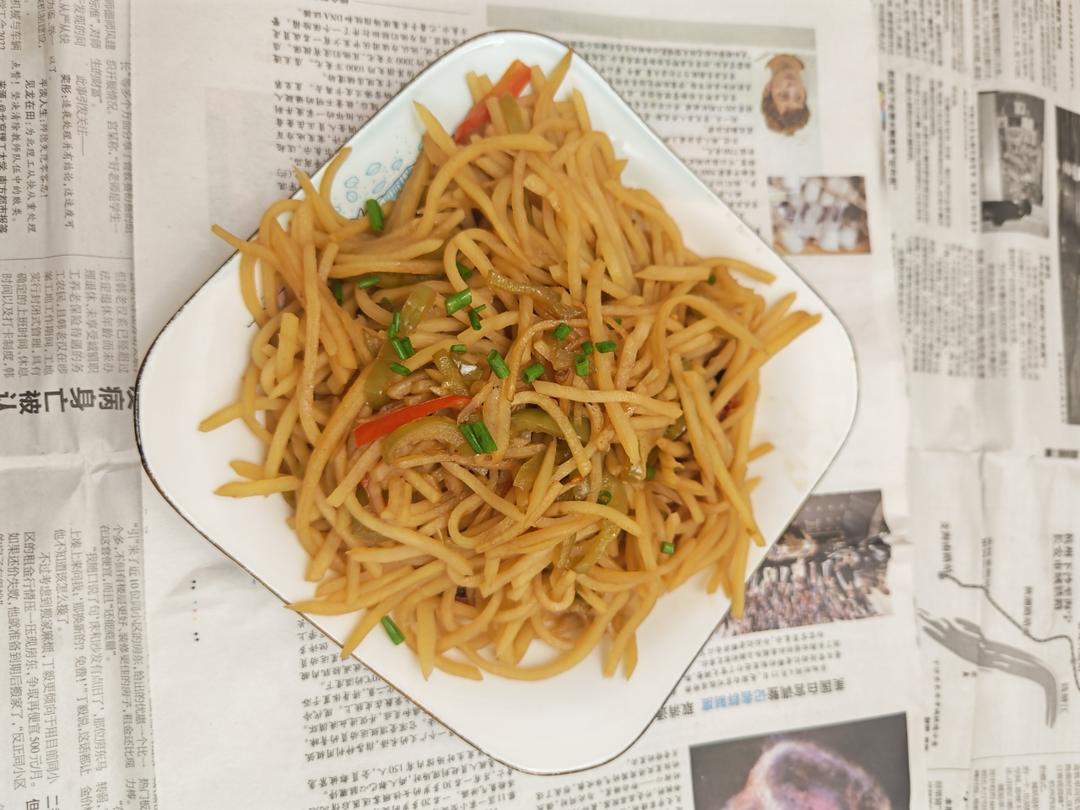 酸辣土豆丝的家常做法 超级下饭