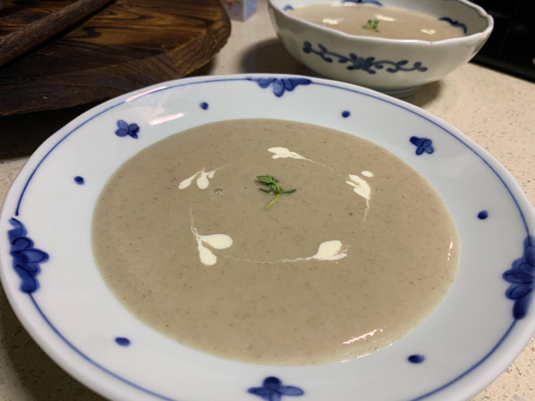 奶油蘑菇汤