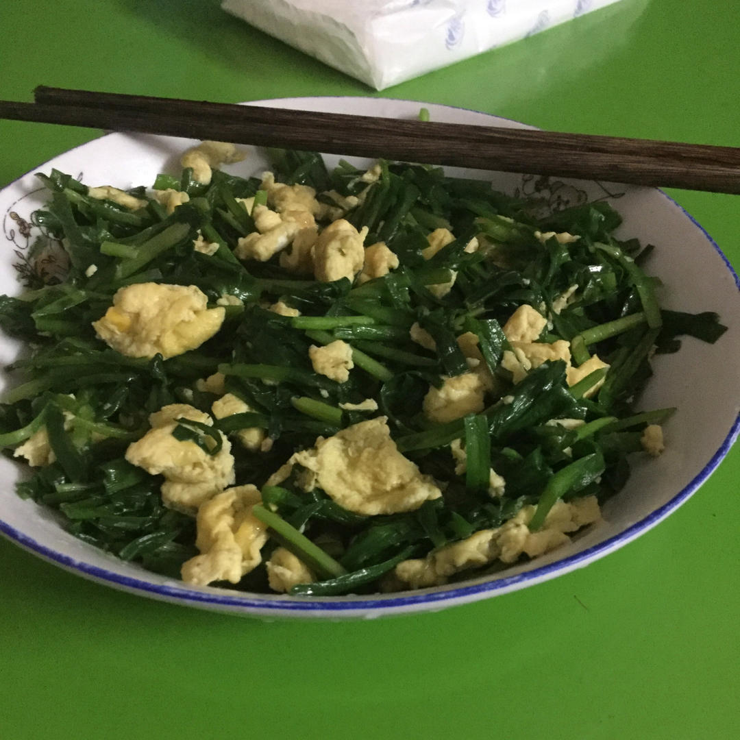 韭菜炒鸡蛋