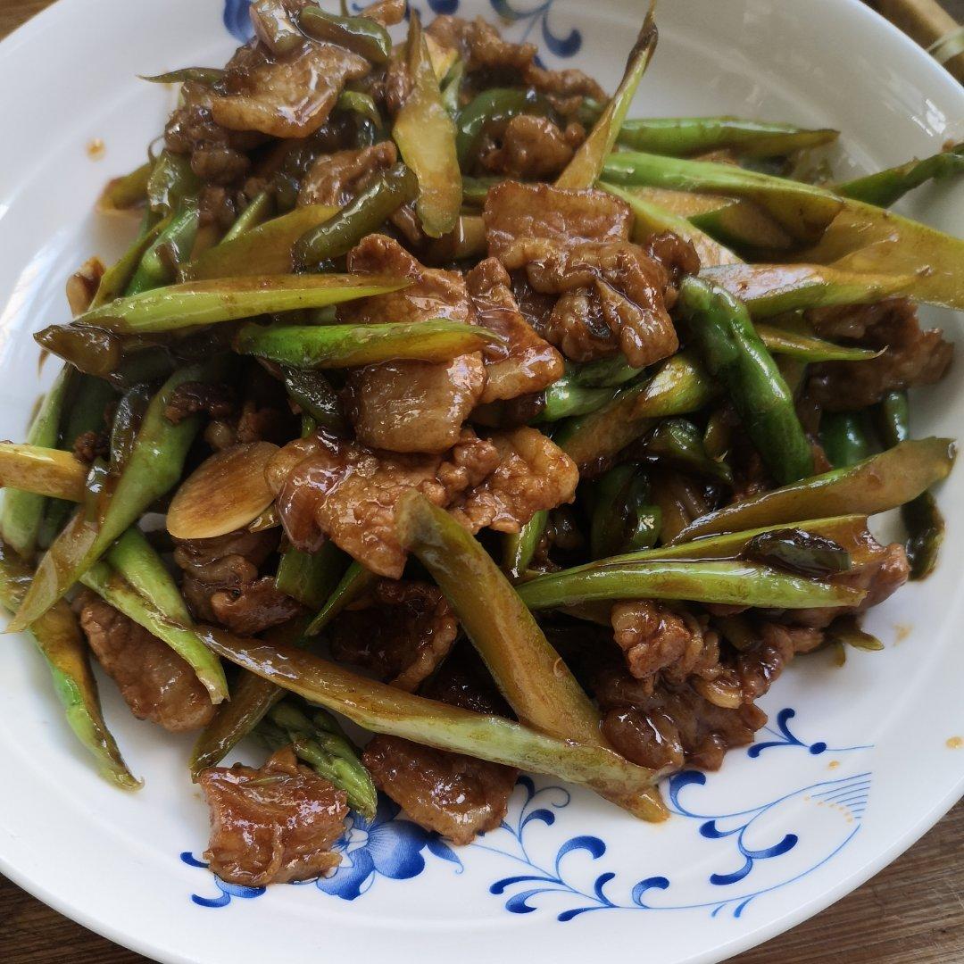 芦笋炒肉