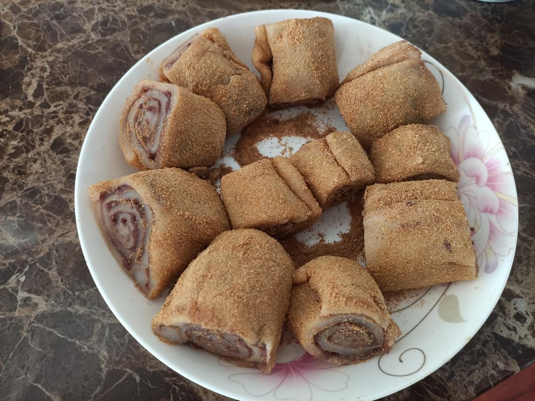 此配方做出的驴打滚无比软糯，放一天还是软的