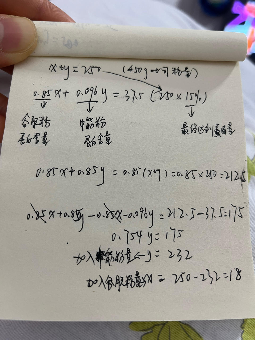自制高筋面粉